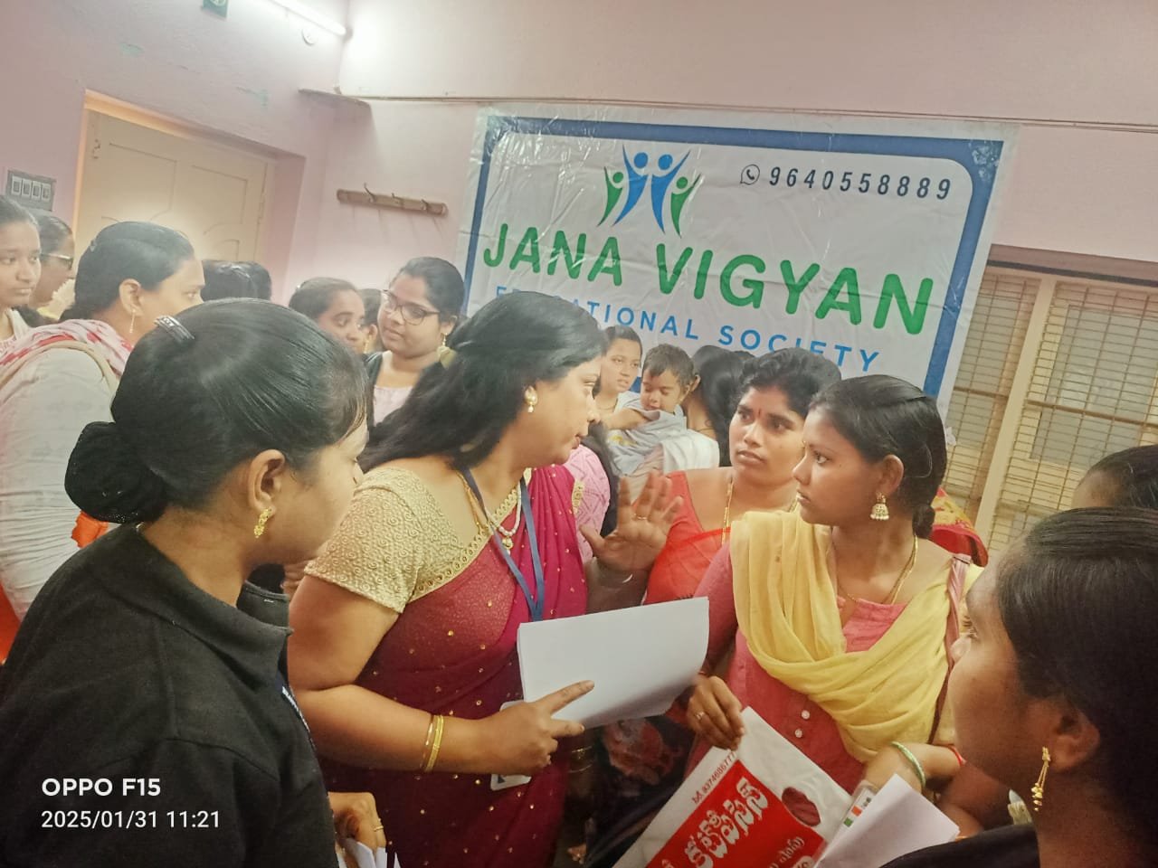 Mastering the Art of Maggam Work at Jana Vigyan Society